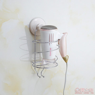 創(chuàng)意與實用并存 不銹鋼墻面電吹風置物架，家居收納的精致解決方案